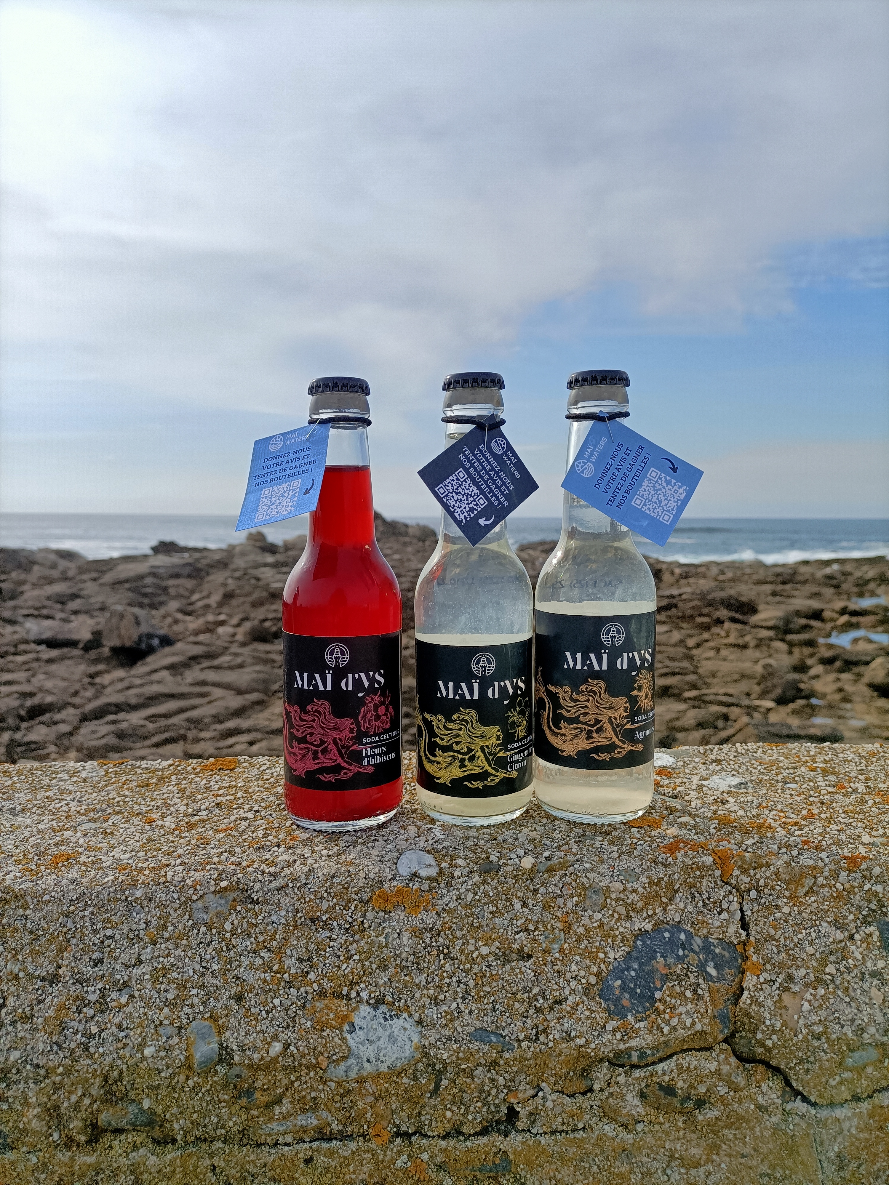 L'équipe Maï Waters sur la côte bretonne